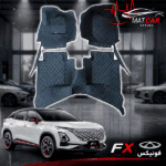 کفپوش چرمی گلدوزی فونیکس FX