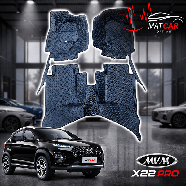 کفپوش چرمی گلدوزی mvm x22 poro
